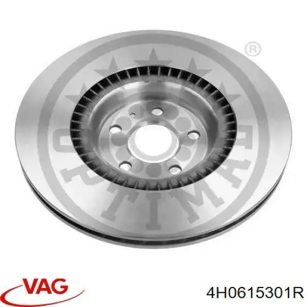4H0615301R VAG Гальмо дискове переднє