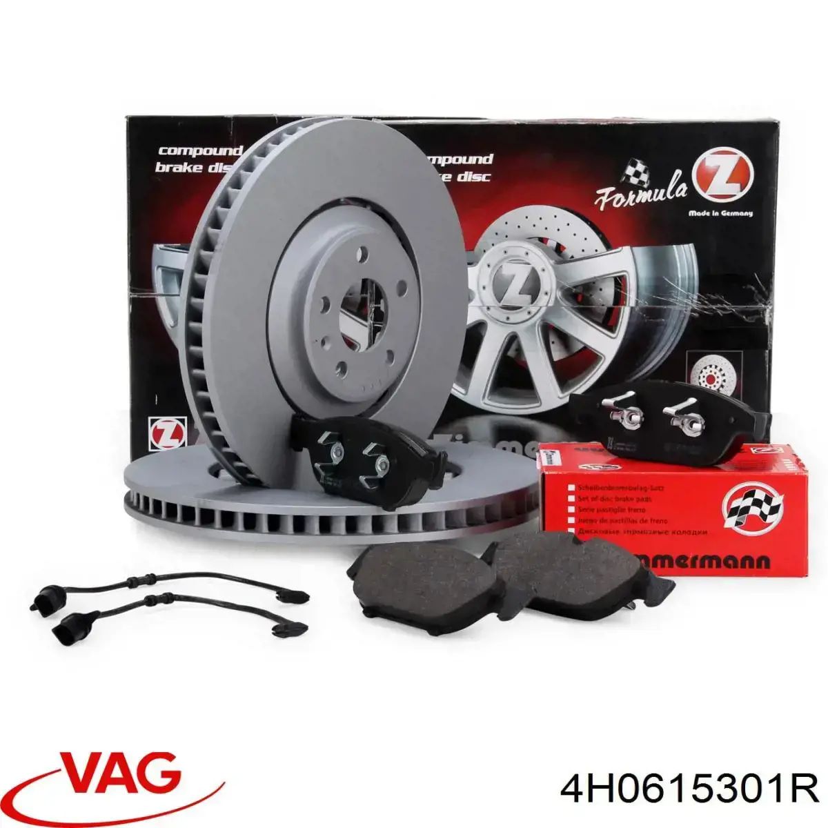 Диск переднього гальма VAG 4H0615301R ціна, від 111.87 USD