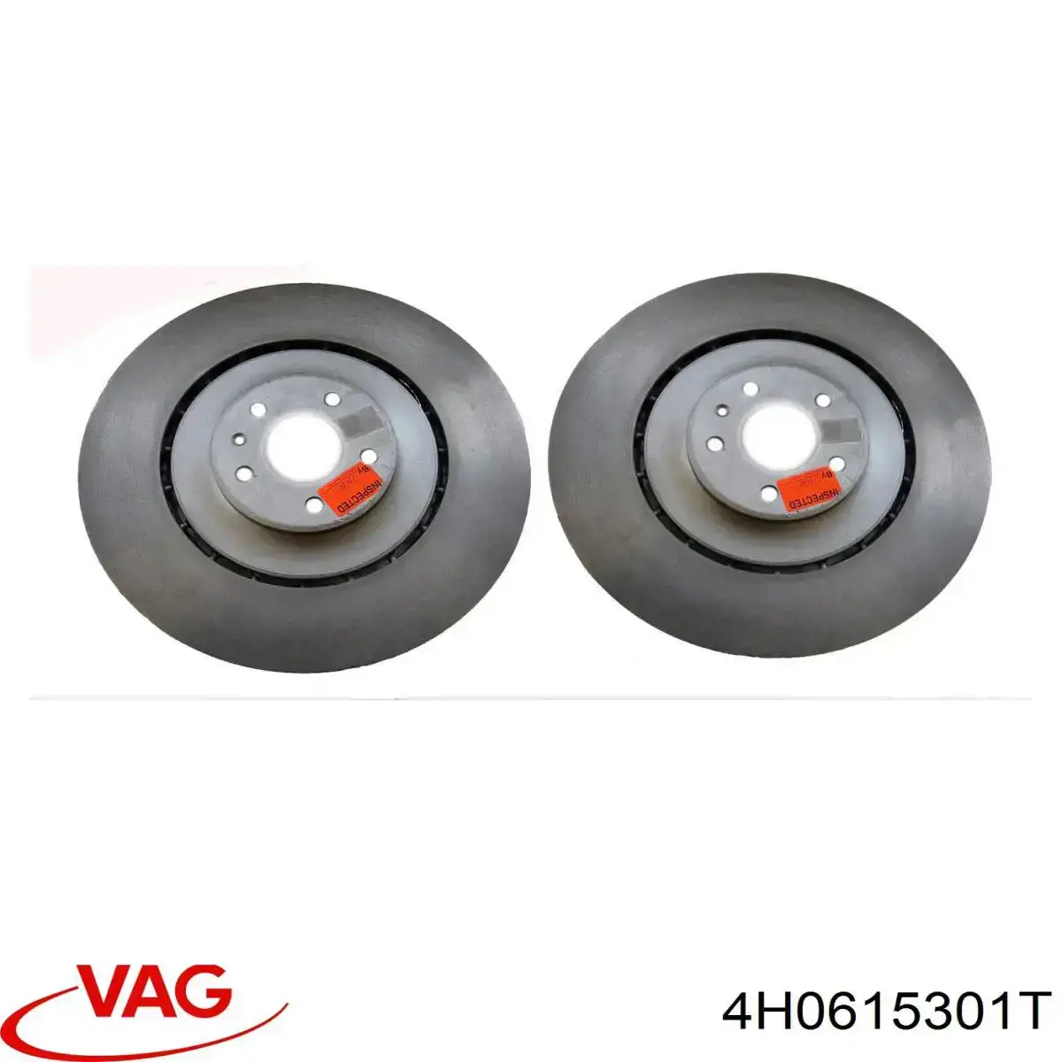 Диск переднього гальма VAG 4H0615301T ціна, від 390.80 USD