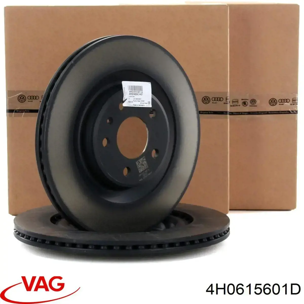 Задні дискові гальма VAG 4H0615601D ціна, від 25.40 USD