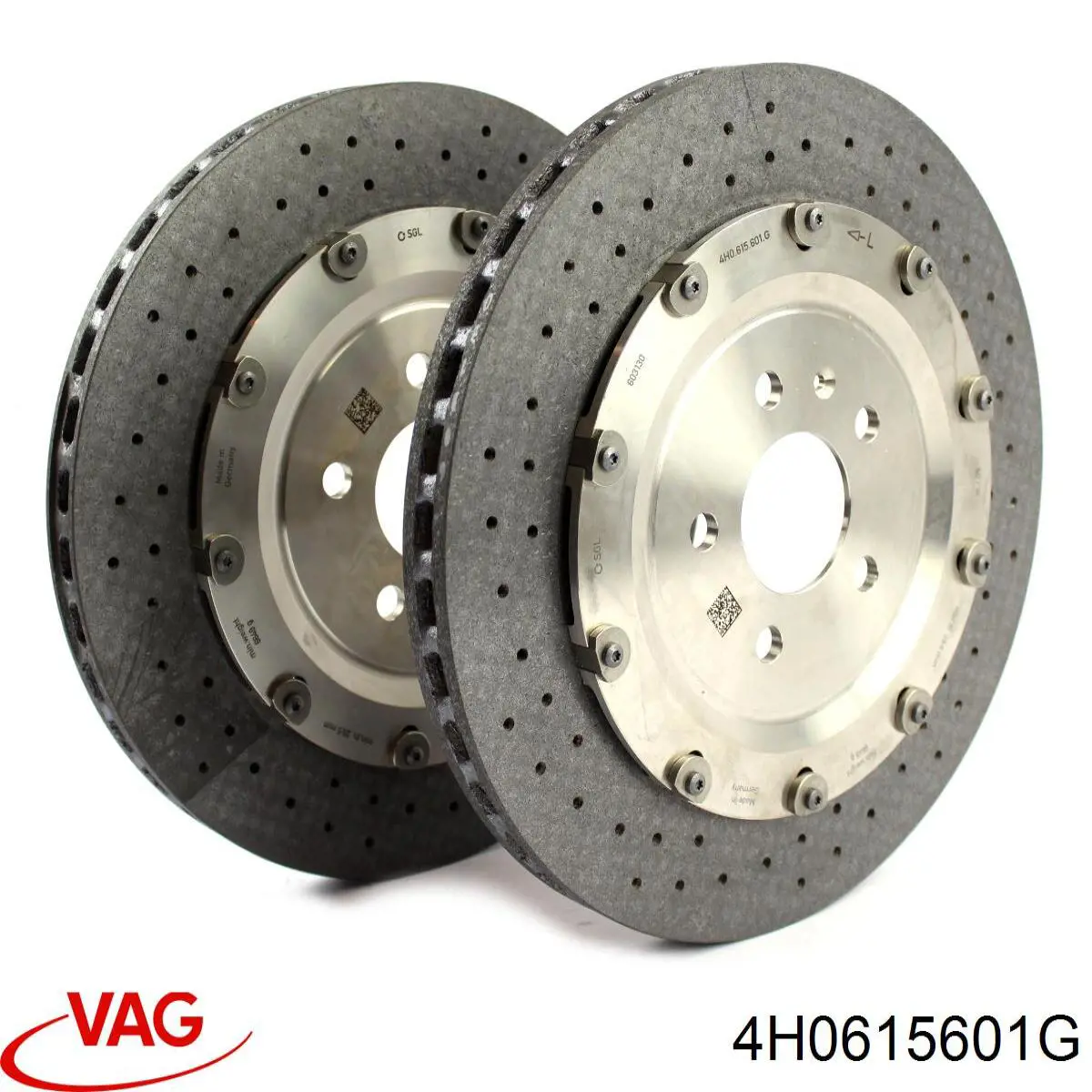 Купити 4H0615601G VAG Диск заднього гальма