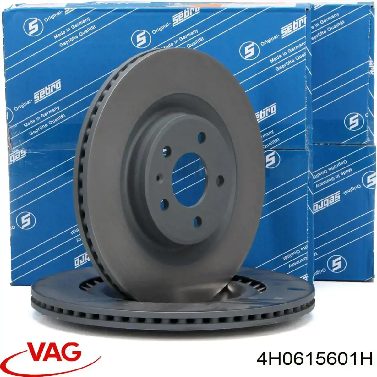 Диск гальмівний задній VAG 4H0615601H