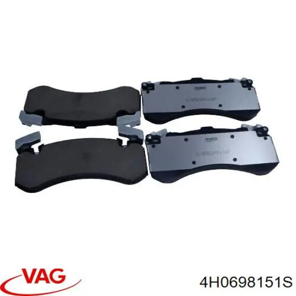 4H0698151S VAG Передні гальмівні колодки