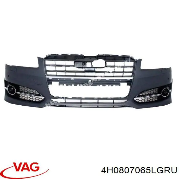 4H0807065LGRU VAG Бампер передній в зборі