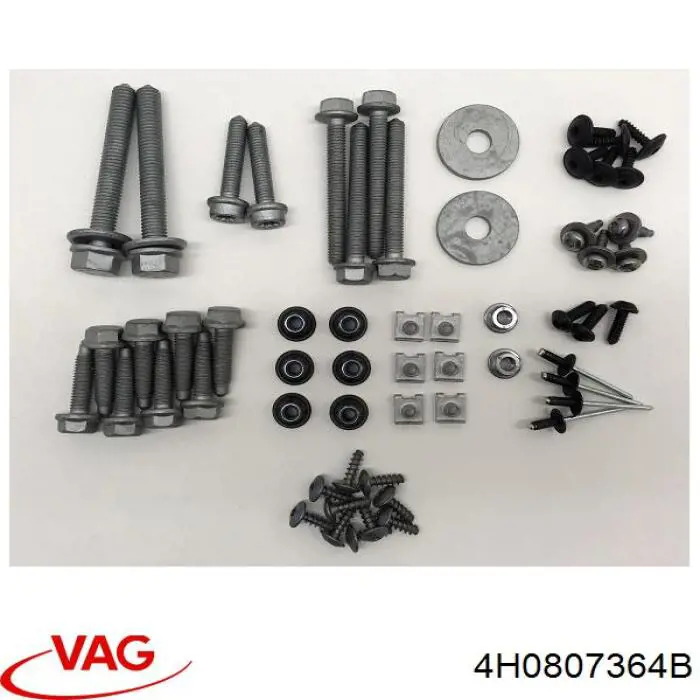 Кронштейн бампера заднього, правий VAG 4H0807364B ціна, від 22.55 USD