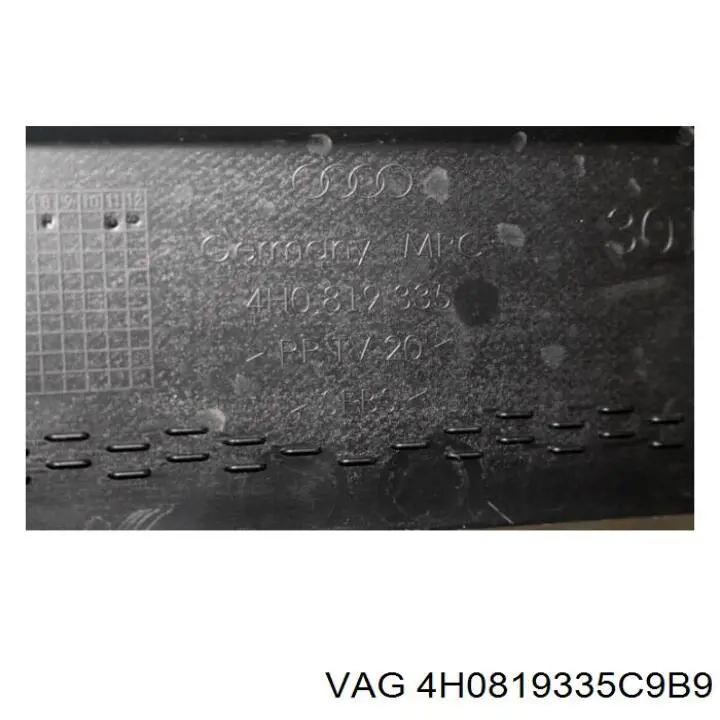 4H0819335C9B9 VAG 