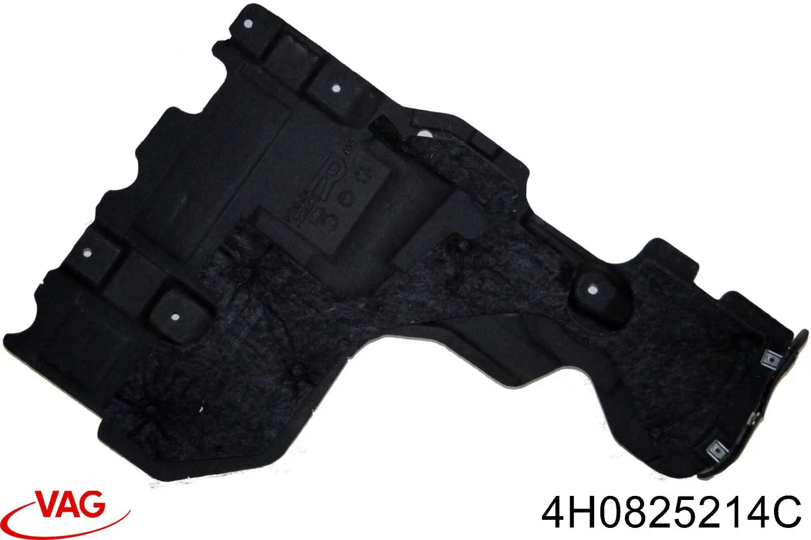 Захист днища, правий VAG 4H0825214C ціна, від 25.34 USD
