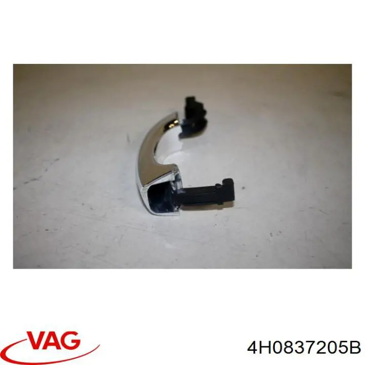 Ручка задньої двері зовнішня ліва VAG 4H0837205B ціна, від 19.05 USD