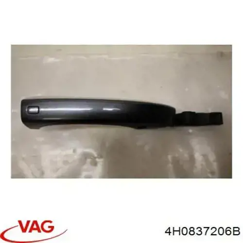 4H0837206B VAG Ручка задніх дверей зовнішня, права