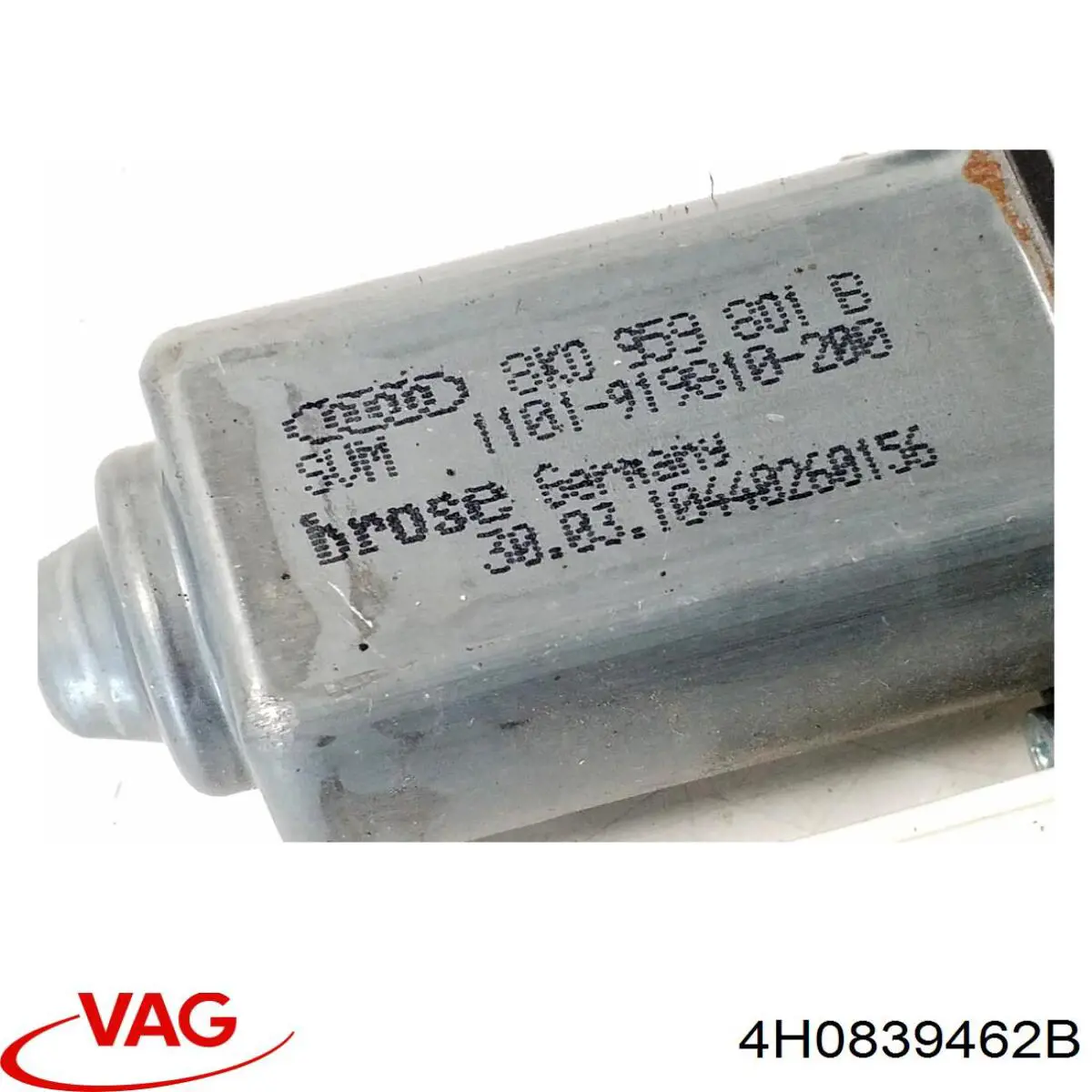 Механізм склопідйомника двері задньої, правої VAG 4H0839462B ціна, від 16.16 USD
