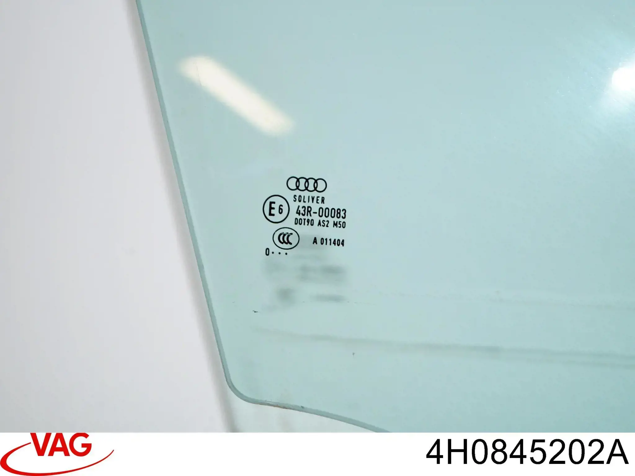4H0845202A VAG Скло передніх дверей, правих