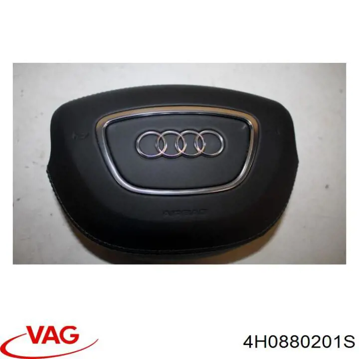 4H0880201S VAG Подушка безпеки, водійська, AIRBAG