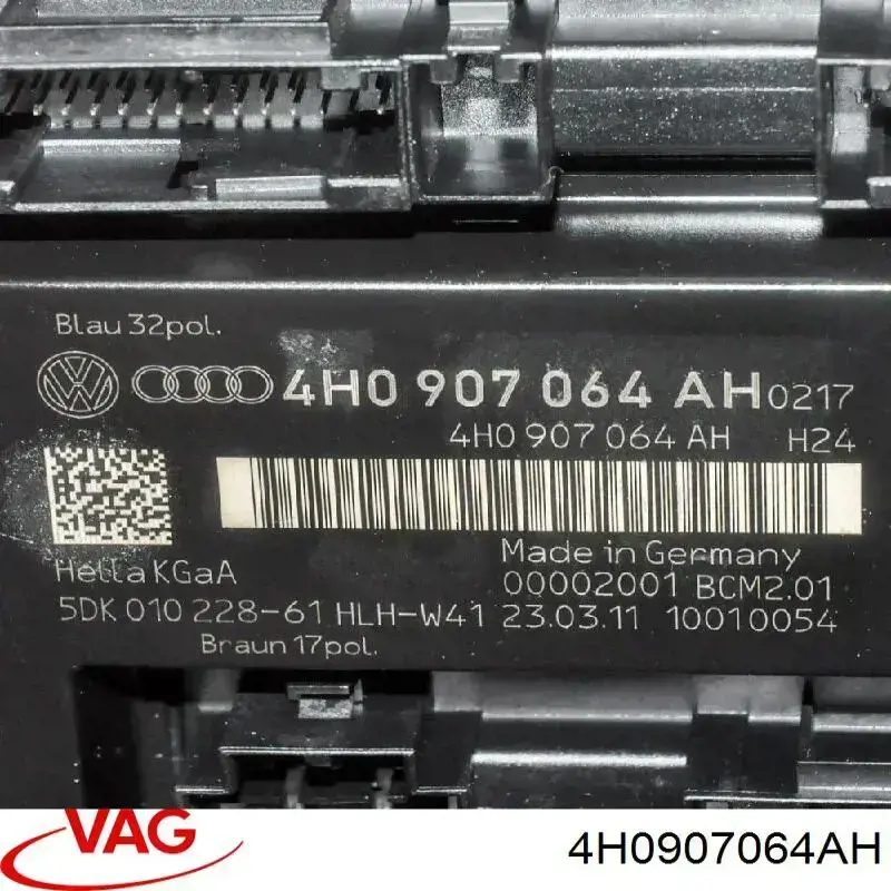 Блок комфорту VAG 4H0907064CH ціна, від 86.15 USD