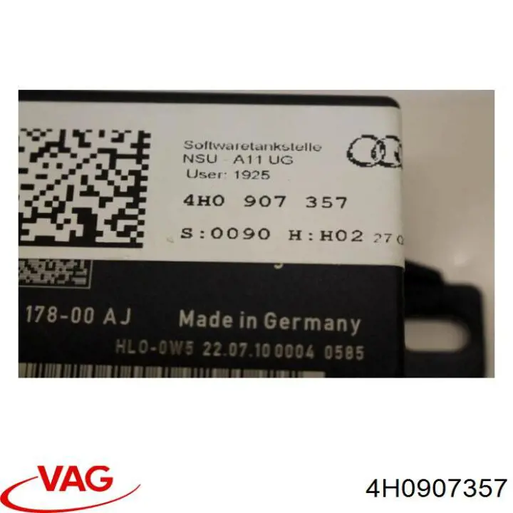  VAG 4H0907357 ціна, від 36.74 USD