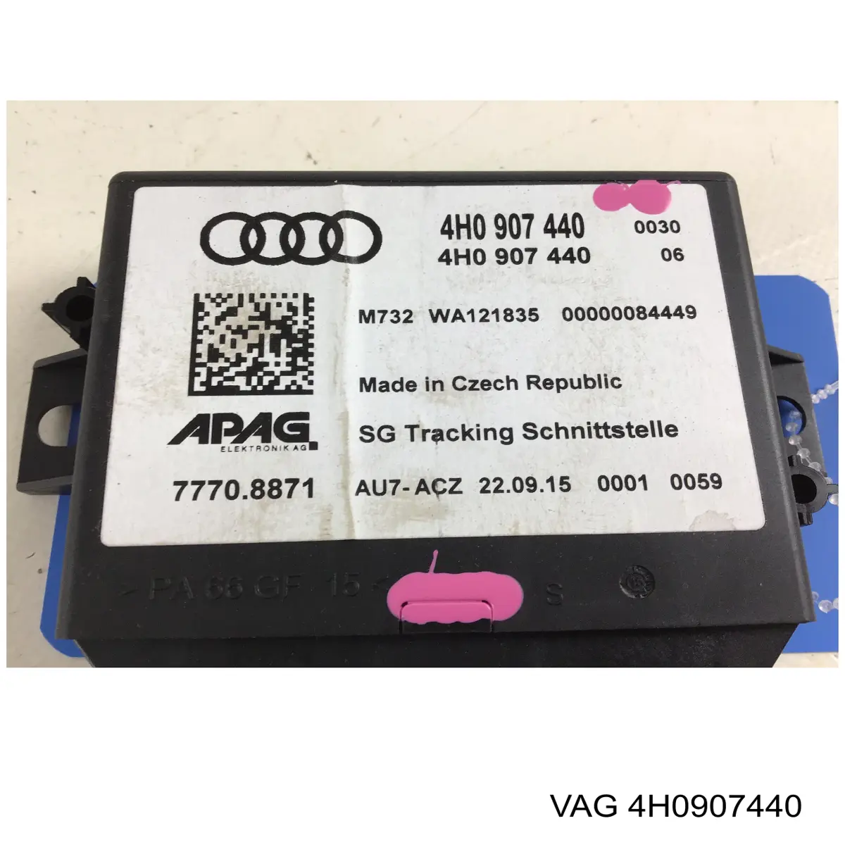  VAG 4H0907440