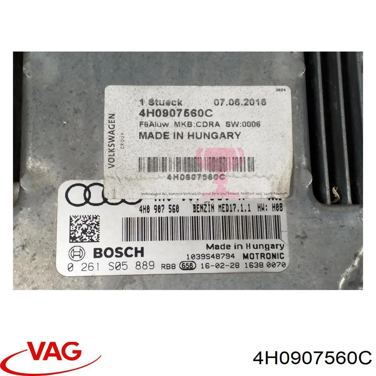  VAG 4H0907560C ціна, від 432.08 USD