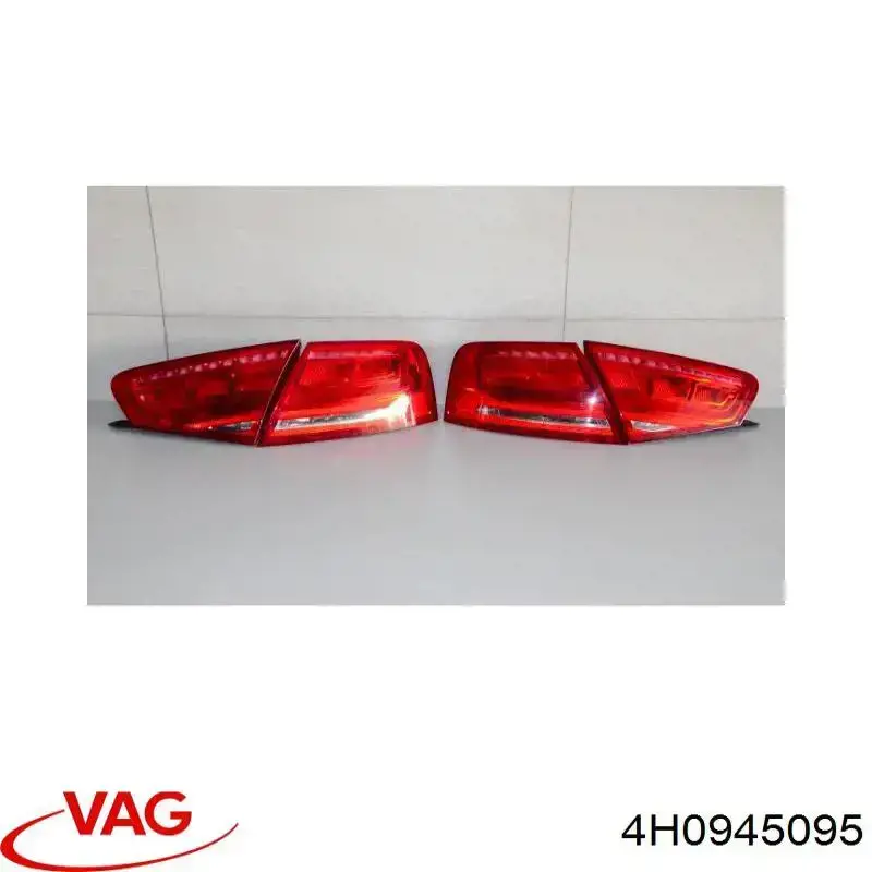 Задня ліва зовнішня фара VAG 4H0945095 ціна, від 290.46 USD