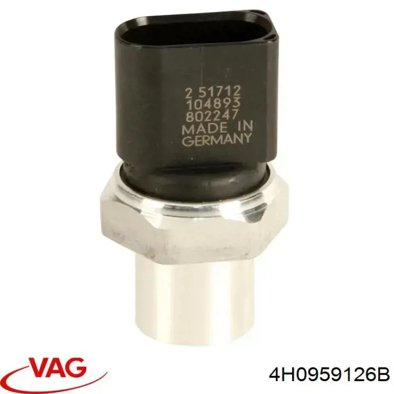 Клапан тиску кондиціонера VAG 4H0959126B