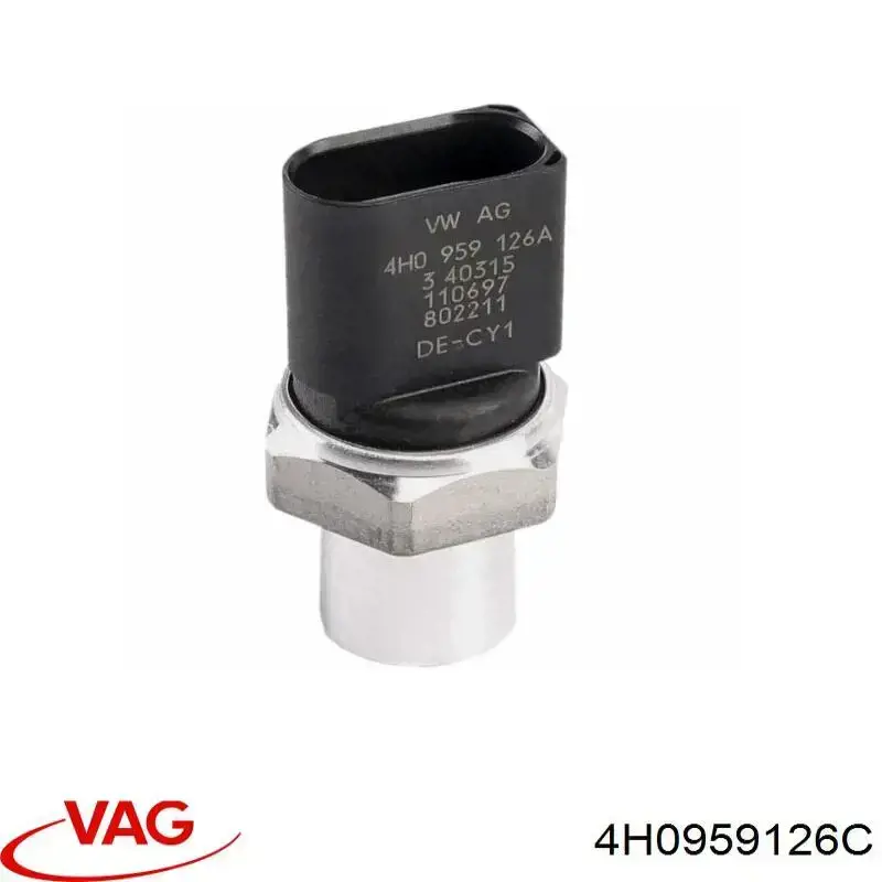 Купити Датчик тиску кондиціонера Skoda Octavia IV A8 NX3, NN3, PV3