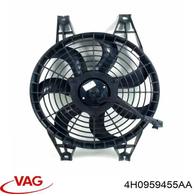 4H0959455AA VAG вентилятор/крильчатка радіатора охолодження, правий