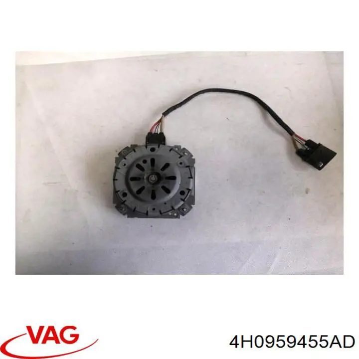 4H0959455AD VAG Електровентилятор охолодження в зборі (мотор + крильчатка), лівий