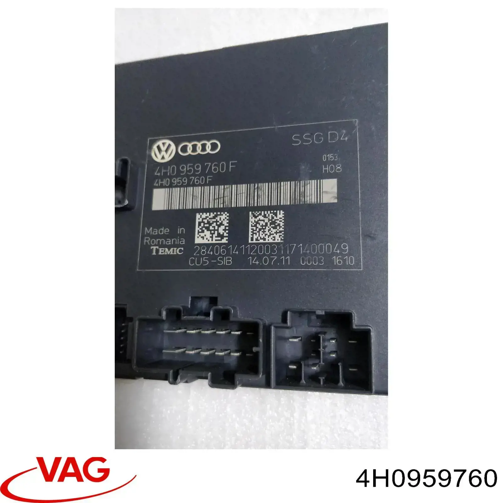  VAG 4H0959760 ціна, від 168.73 USD