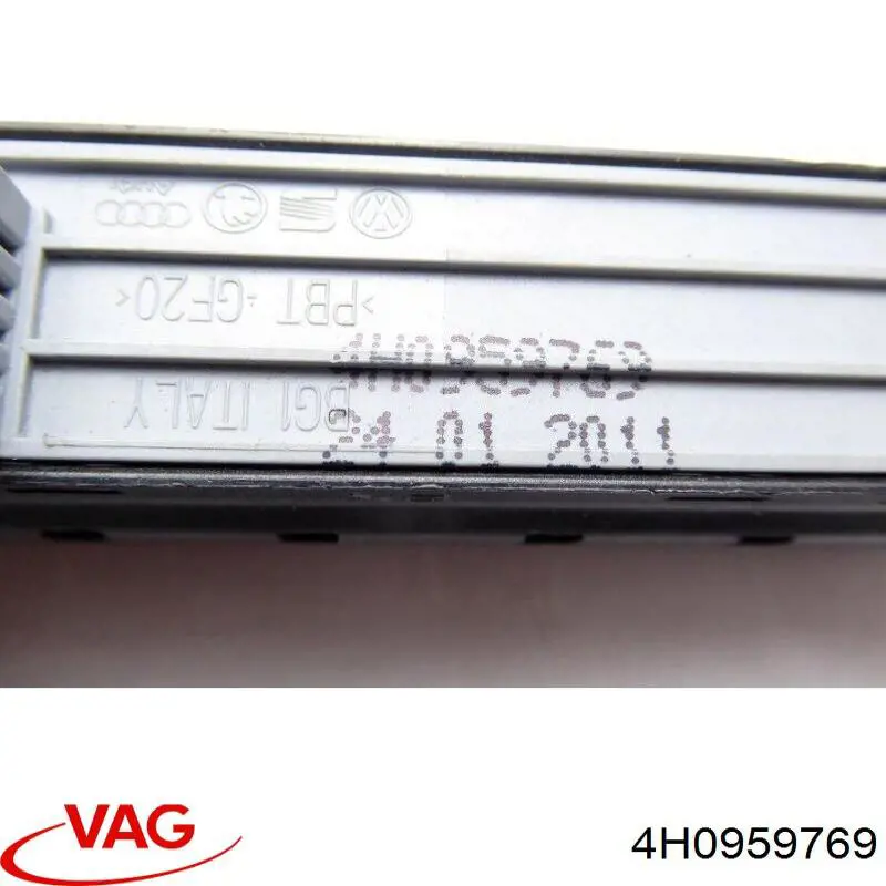 4H0959769 VAG Блок кнопок механізму регулювання сидінь, лівий