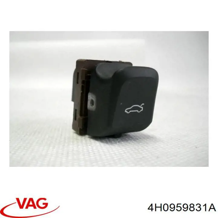 4H0959831A VAG кнопка салону приводу замка 3/5 двері (ляди / кришки багажнику)