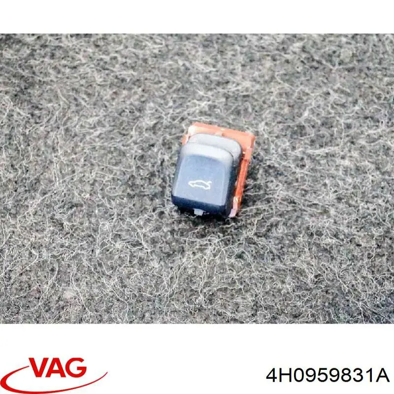 Кнопка салону приводу замка 3/5 двері (ляди)/кришки багажнику VAG 4H0959831A ціна, від 3.80 USD