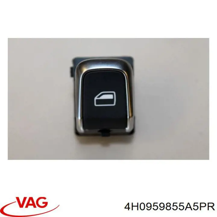 4H0959855A5PR VAG Кнопка підйомника переднього правого скла