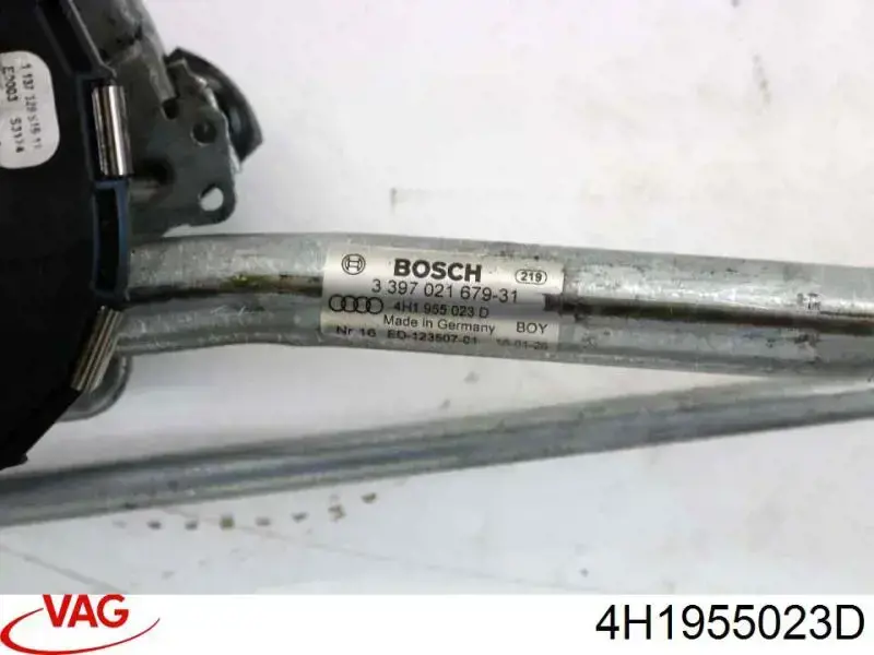 Трапеція щіток лобового скла VAG 4H1955023D ціна, від 63.35 USD