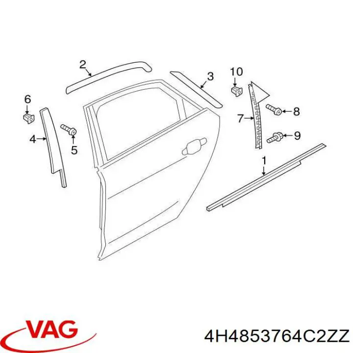 4H4853764B VAG 
