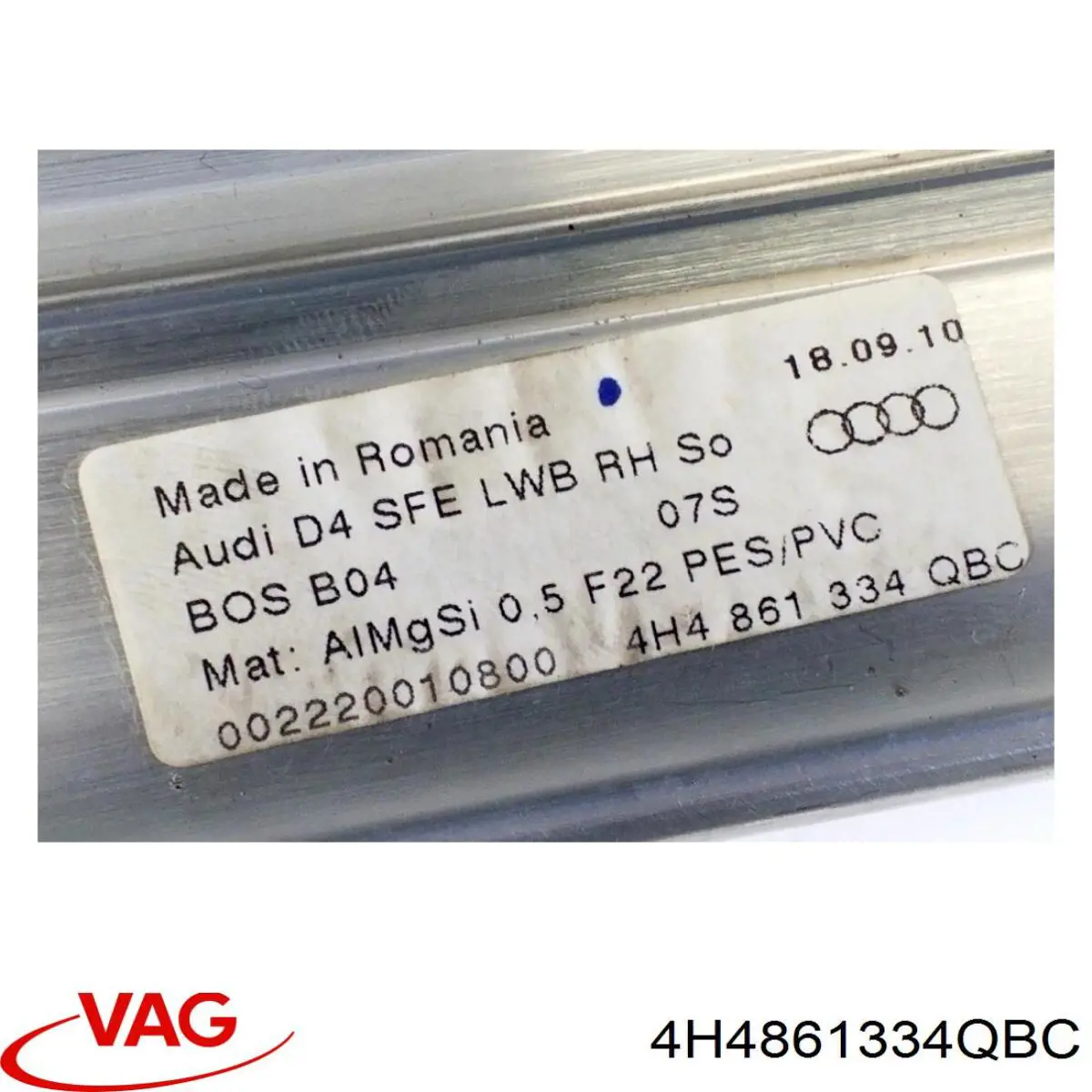  VAG 4H4861334QBC ціна, від 70.52 USD