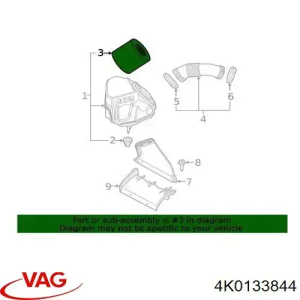 Купити BF0427400070 Bapmic Автомобільний фільтр повітря