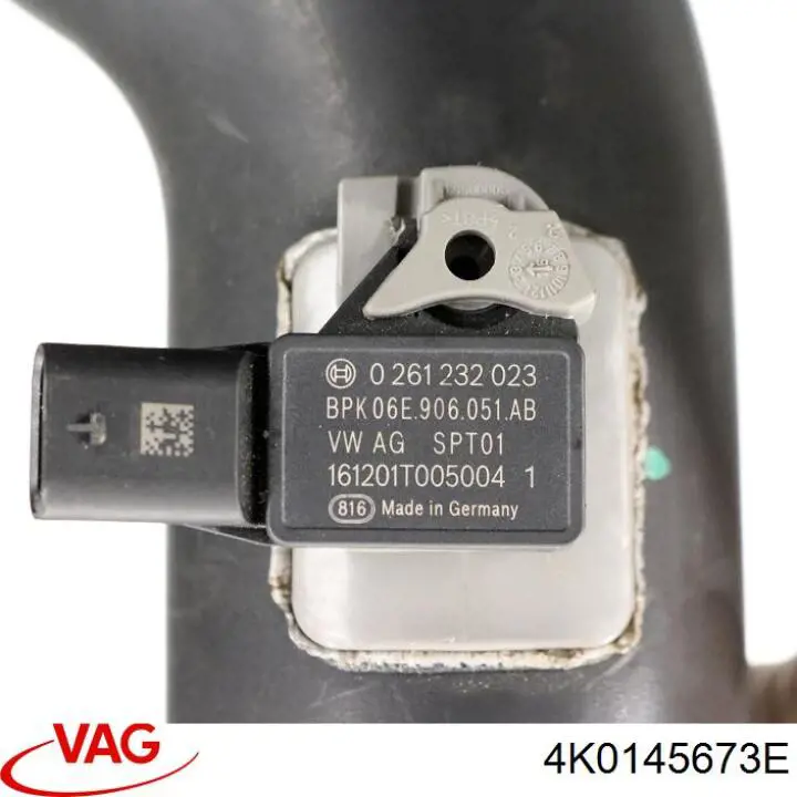4K0145673AC VAG Трубка, що нагнітається