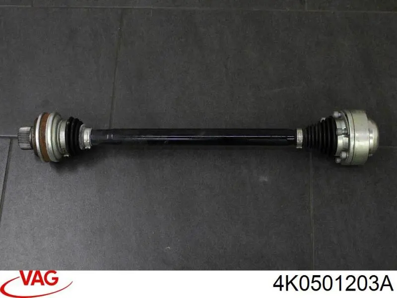 Піввісь задня, ліва VAG 4K0501203A ціна, від 120.22 USD