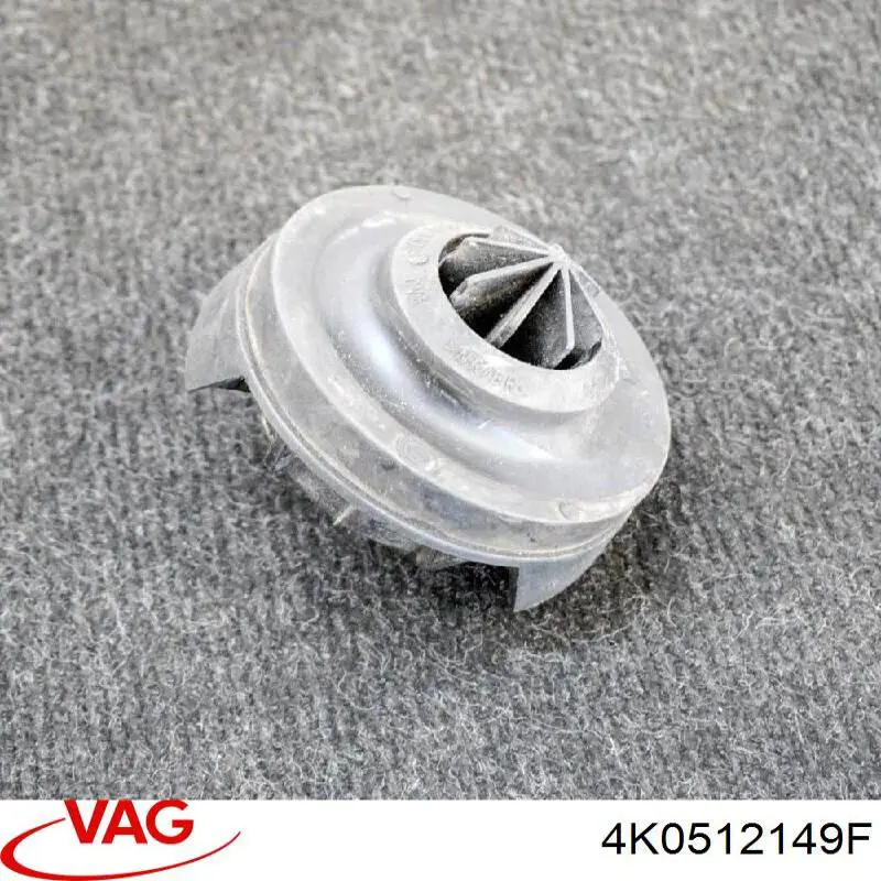 Купити 4K0512149F VAG Проставка (гумове кільце) пружини задньої, верхня