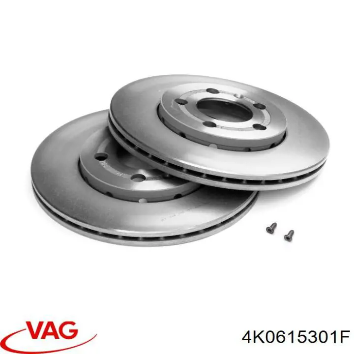 4K0615301F VAG Гальмо дискове переднє
