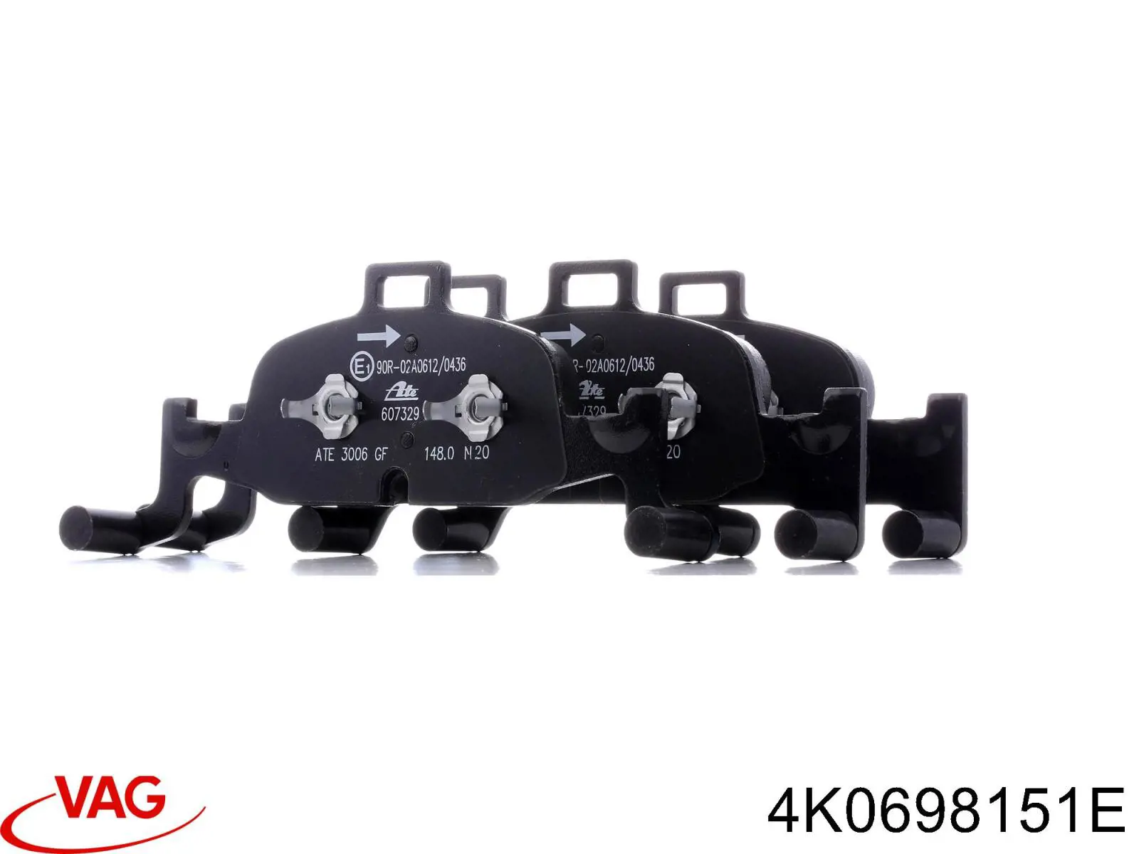 Тормозні колодки VAG 4K0698151E