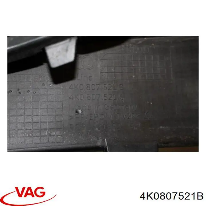 Тюнінг заднього бампера VAG 4K0807521B ціна, від 112.49 USD