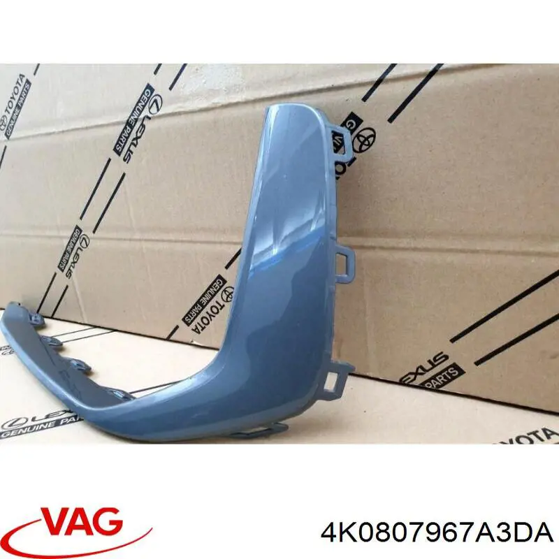 Молдинг переднього бампера, лівий VAG 4K0807967A3DA ціна, від 276.15 USD