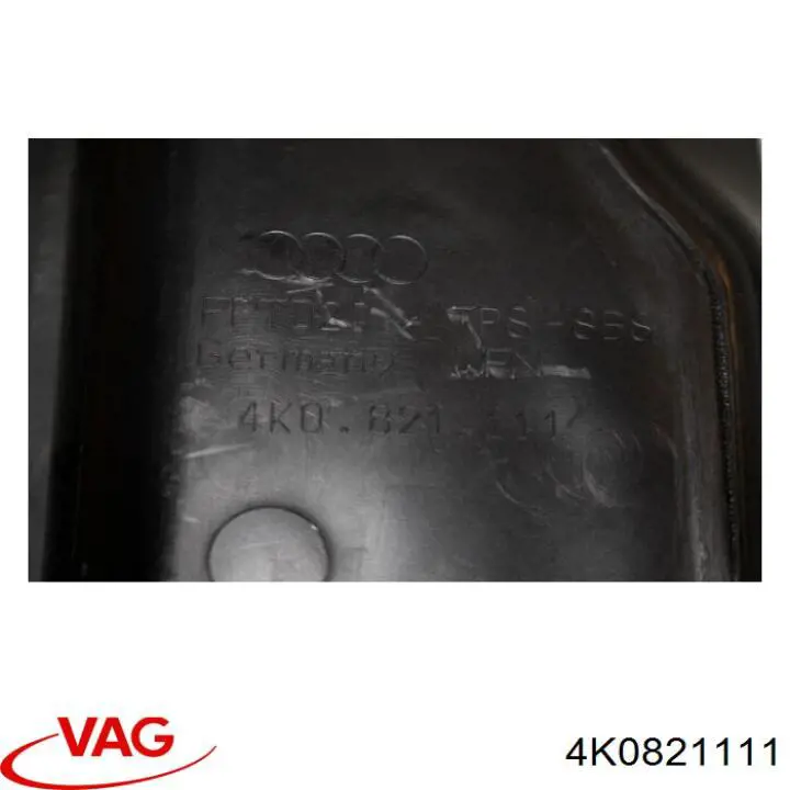 Ущільнювач крила VAG 4K0821111 ціна, від 17.74 USD