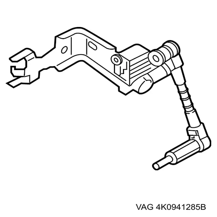 80A941285B VAG датчик рівня положення кузова, передній лівий