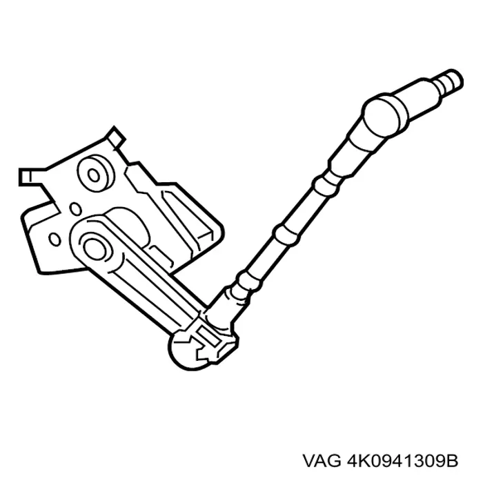Купити 80A941309C VAG Датчик рівня положення кузова, задній лівий