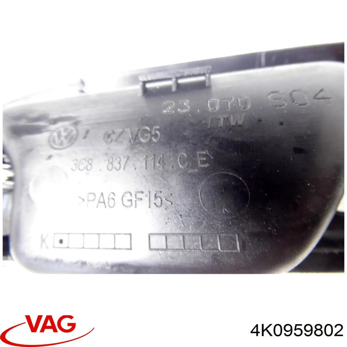 4K0959802 VAG Мотор склопідйомника дверей передніх, правих