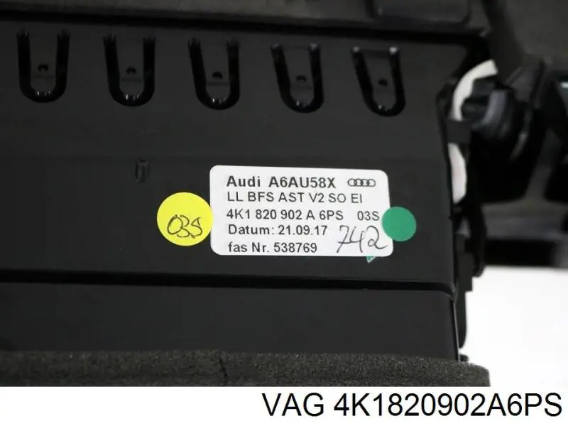 Вентиляція передка VAG 4K1820902A6PS ціна, від 63.34 USD