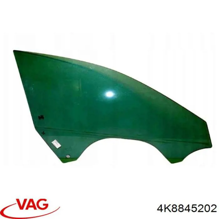Скло передньої правої двері VAG 4K8845202 ціна, від 75.05 USD