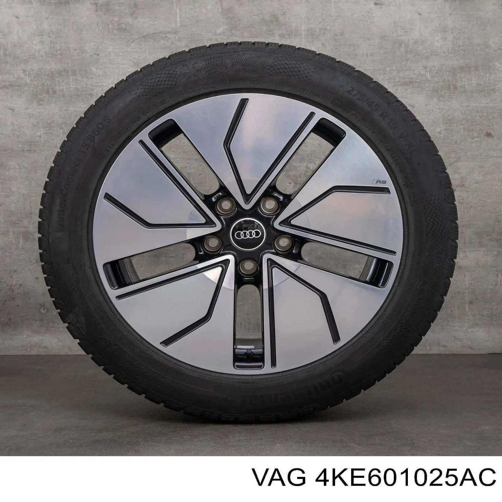 4KE601025AC VAG Диски литі (легкосплавні, титанові)