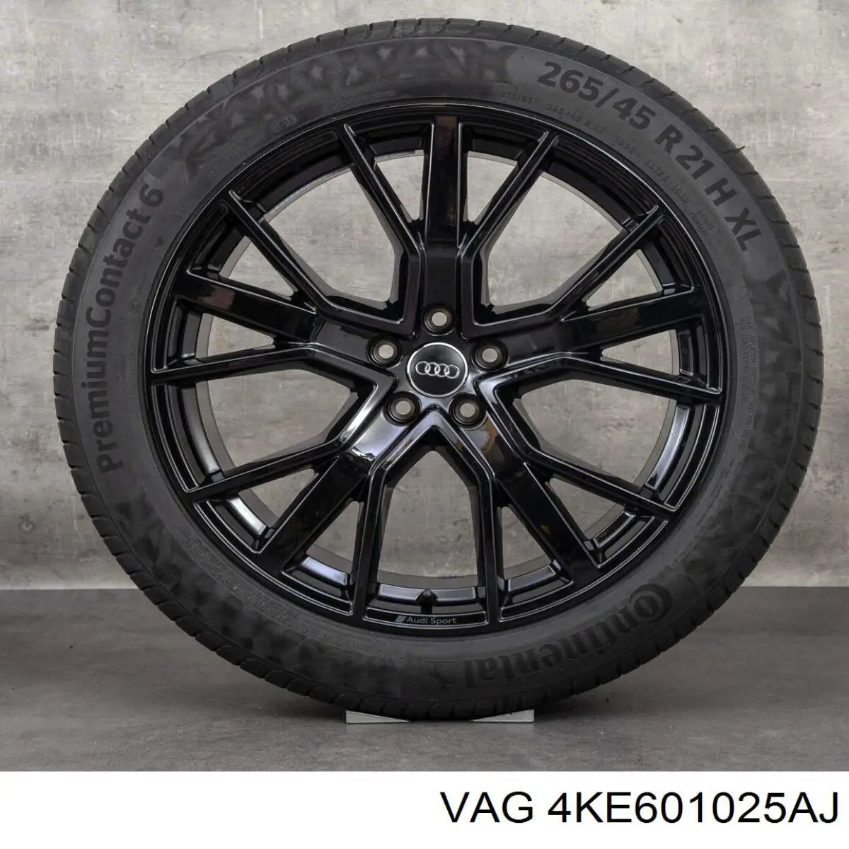 Диски колісні литі (легкосплавні, титанові) 4KE601025AJ VAG