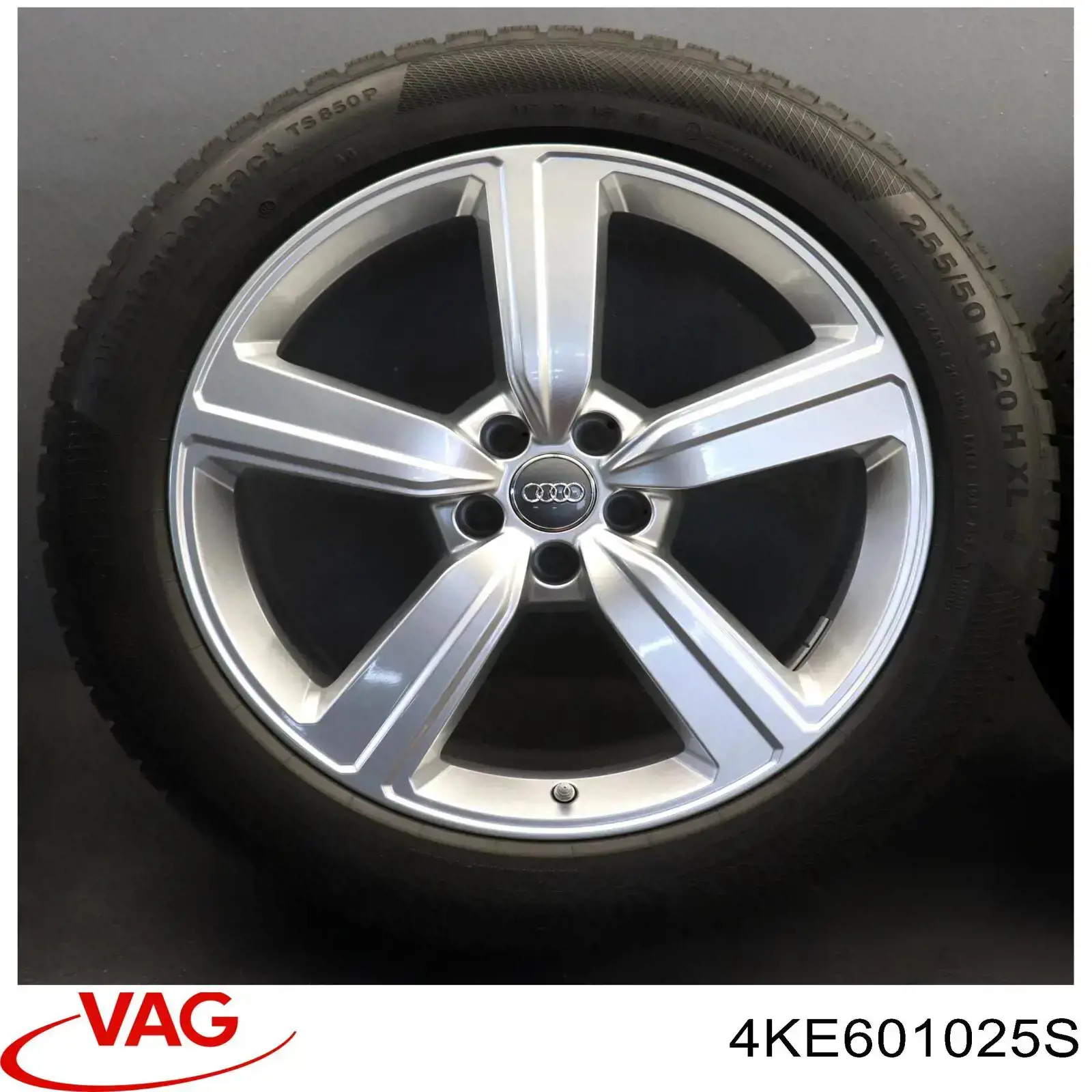 Диски колісні литі (легкосплавні, титанові) 4KE601025S VAG